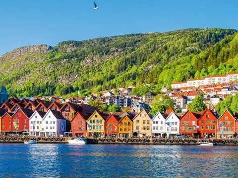 Norwegen, Bergen Norwegen, Bergen