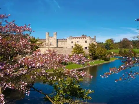 Südostengland, Leeds Castle in Kent Südostengland, Leeds Castle in Kent