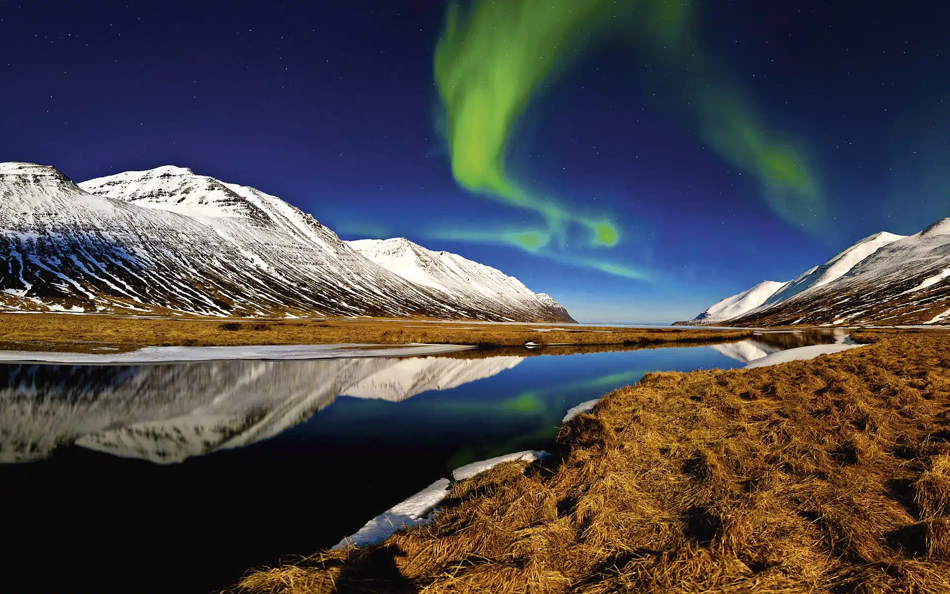Polarlicht Island