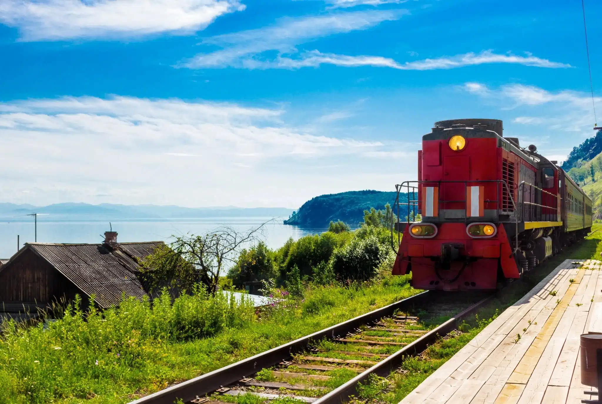 Transsibirische Eisenbahn © istock Transsibirische Eisenbahn © istock