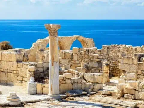 Ausgrabungsstätte Kourion in Zypern Ausgrabungsstätte Kourion in Zypern
