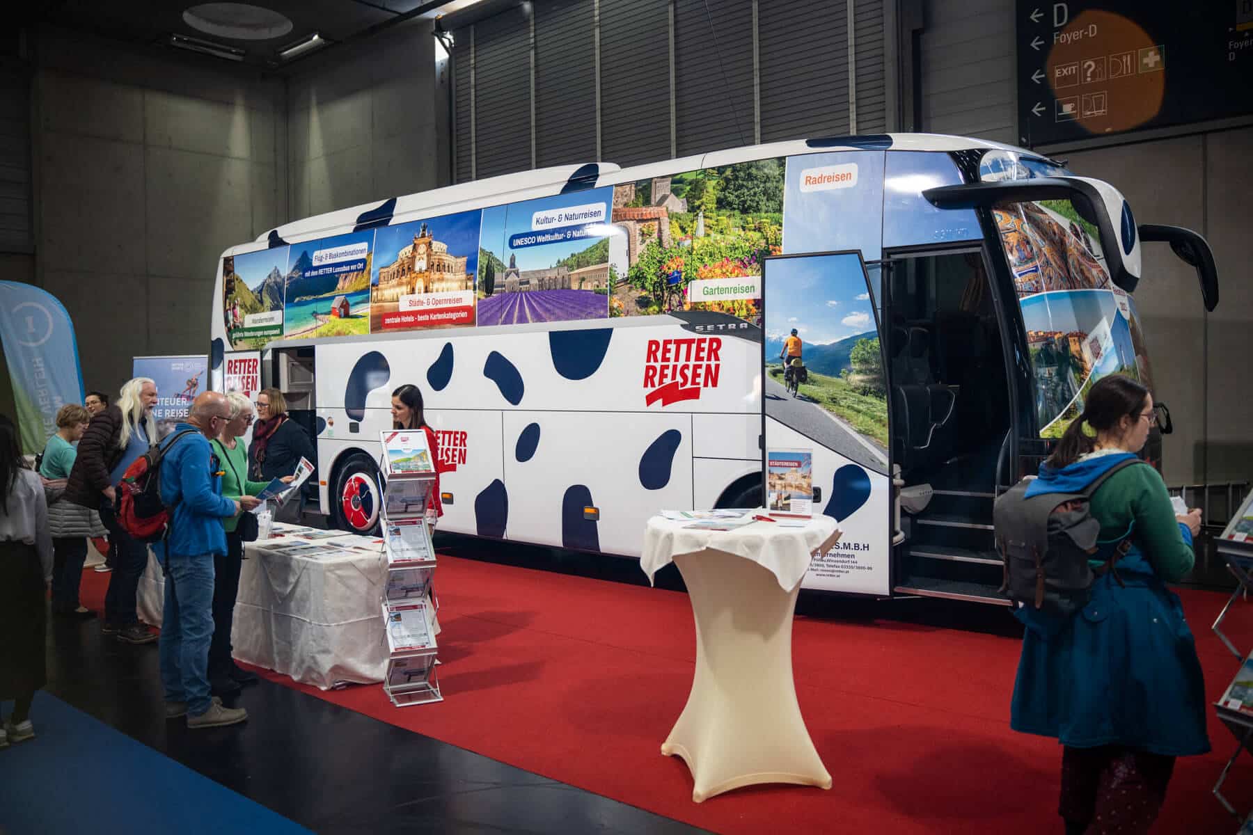 RETTER Reisen auf der Ferien-Messe Wien (Ferien-Messe Wien RETTER Reisen auf der Ferien-Messe Wien